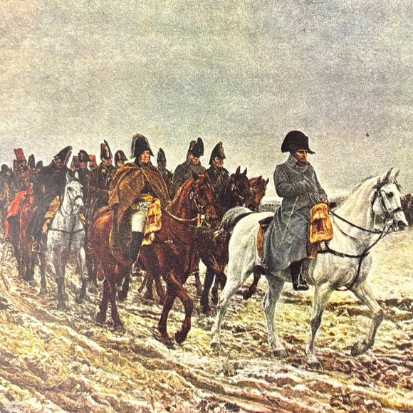 Jean-Louis-Ernest Meissonier 1814 Original Vintage Art Print 1930’s USA Printed